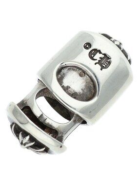 Chrome Hearts Lace Stopper Silver Necklace Top